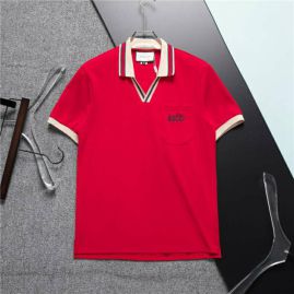 Picture of Gucci Polo Shirt Short _SKUGucciM-3XL3c39220324